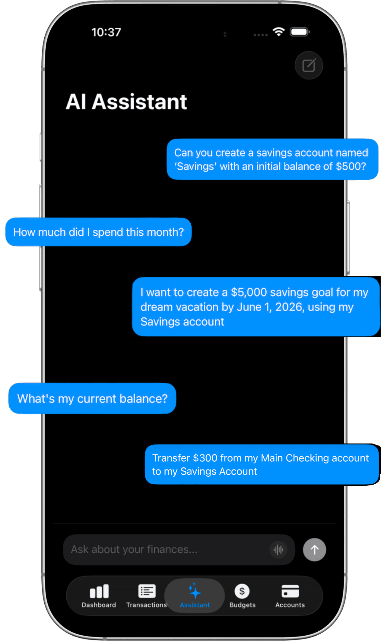 Budgetium UI design exploration