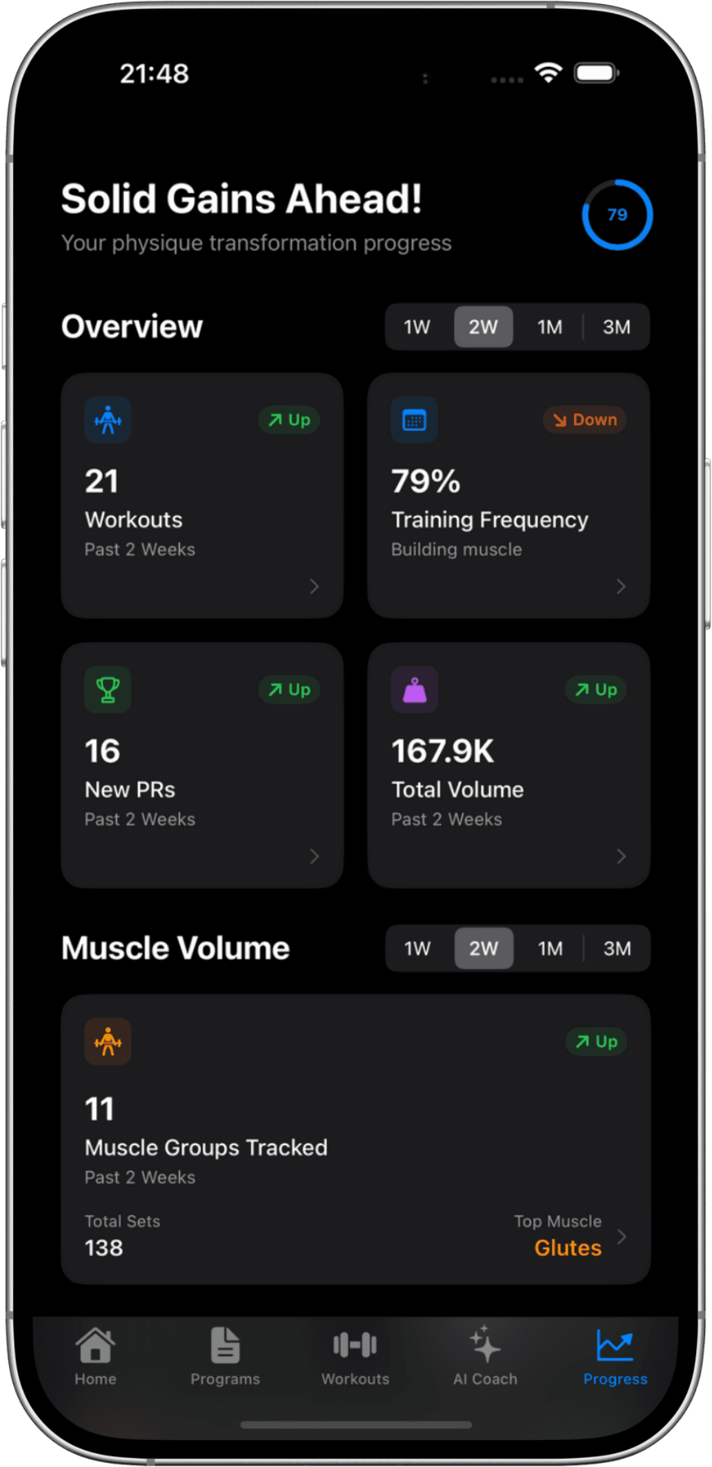 Hypertrofie on iPhone - screenshot 2