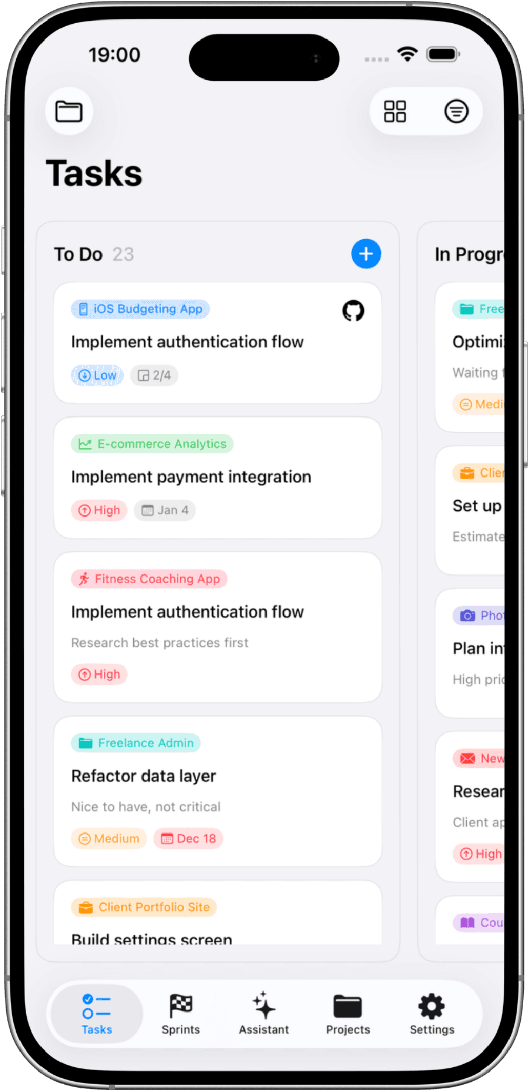 Solocrafter on iPhone - screenshot 1