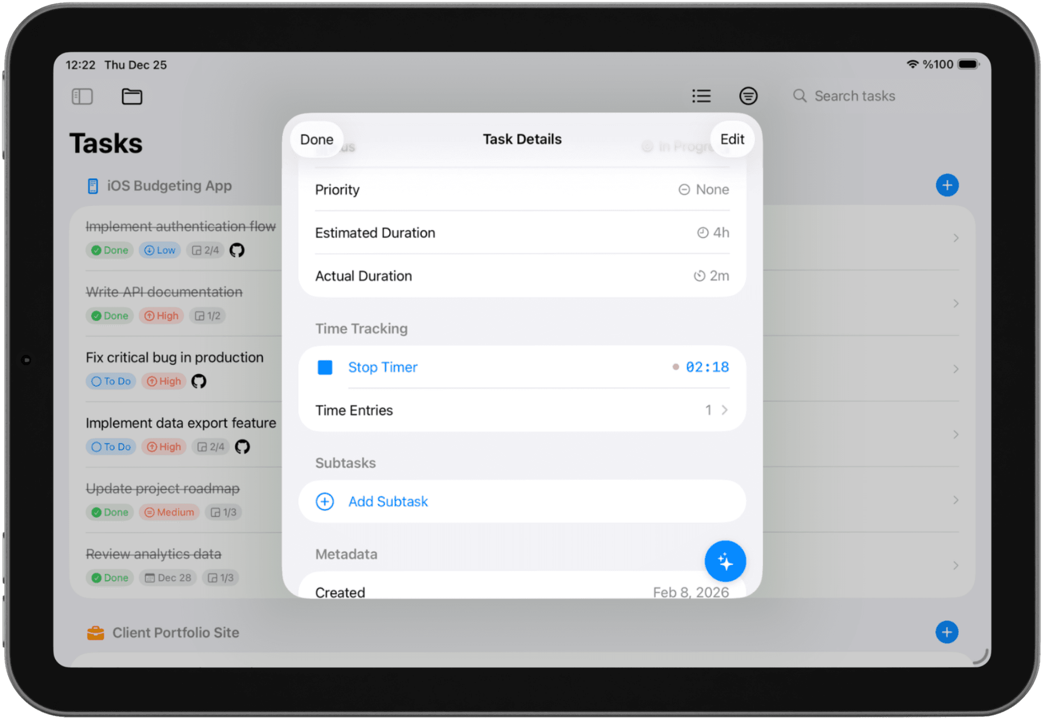 Solocrafter on iPad - screenshot 2